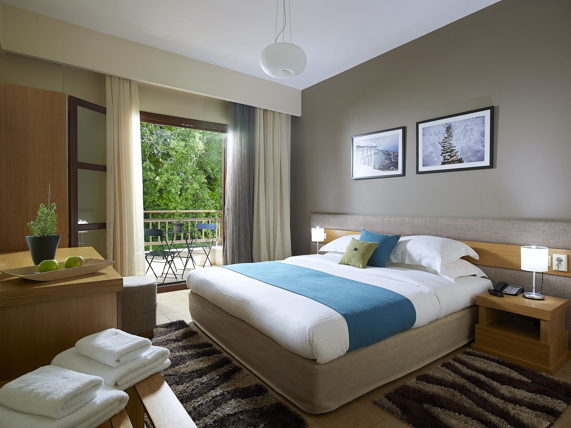 Pilion Terra Hotel ปอร์เตเรีย ภายนอก รูปภาพ