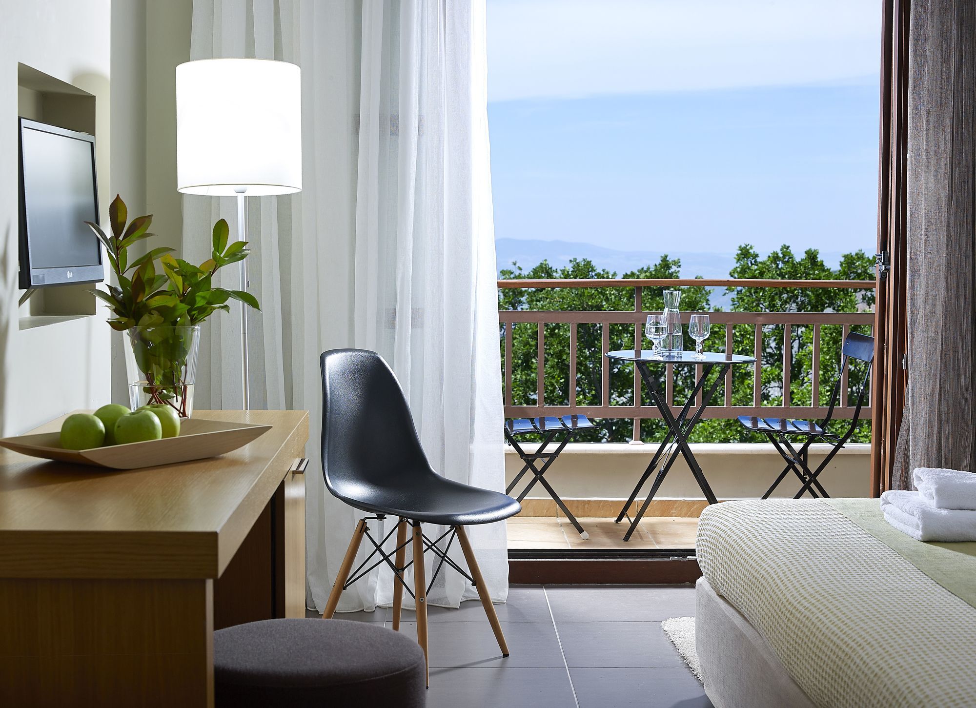 Pilion Terra Hotel ปอร์เตเรีย ภายนอก รูปภาพ