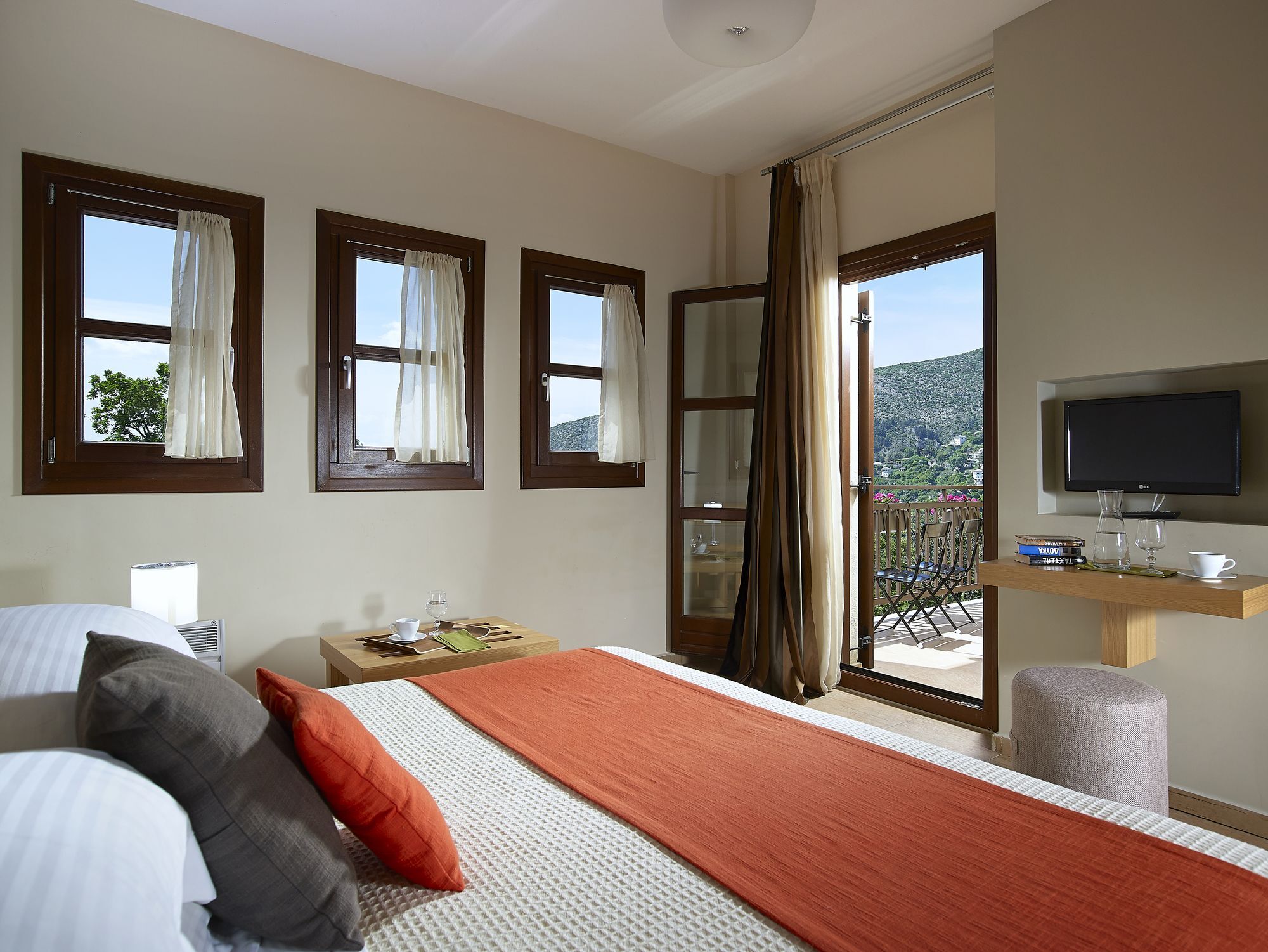 Pilion Terra Hotel ปอร์เตเรีย ภายนอก รูปภาพ